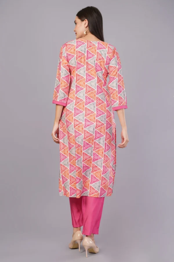 Vaidahi's Jaipur Royalty: Tussar Cotton Suit with Printed Dupatta