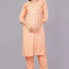 Vaidahi's Chic & Charming: Printed Cotton Suit with Thread Work Detail